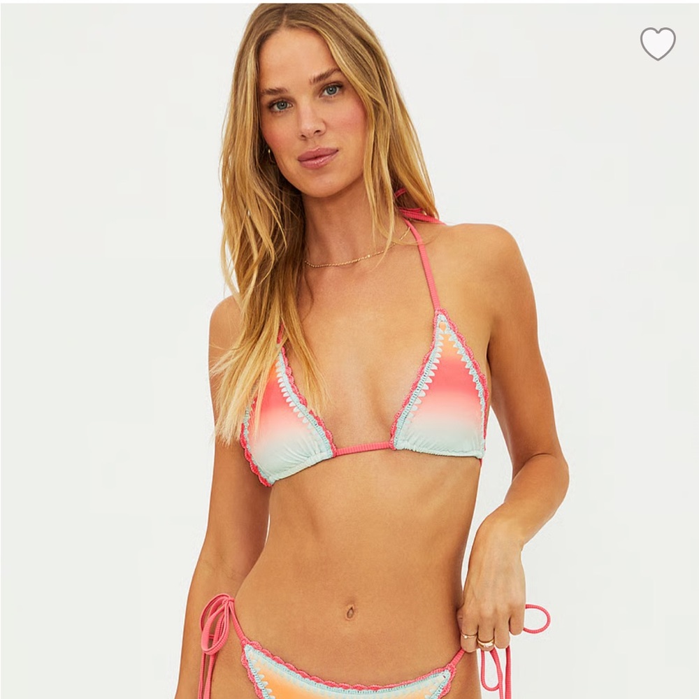 PINK Victoria’s Secret Beach Riot Winona top in Guava Jelly